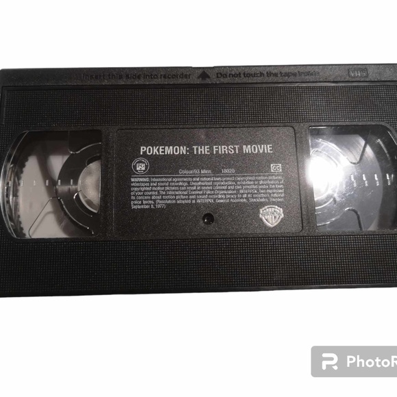 Vintage 2000 Pokemon The First Movie Mewtwo vs Mew VHS Tape Canadian Home Video - Picture 5 of 9